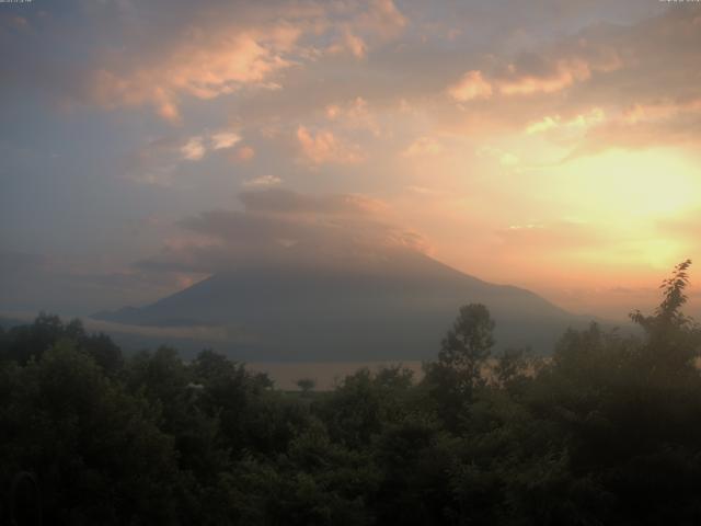 山中湖からの富士山