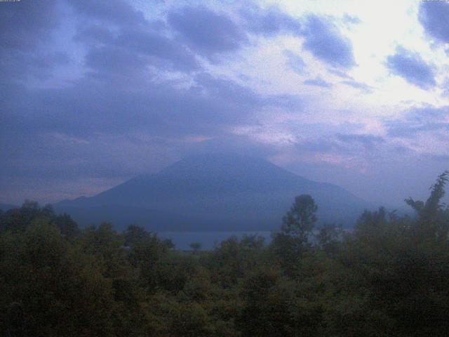 山中湖からの富士山