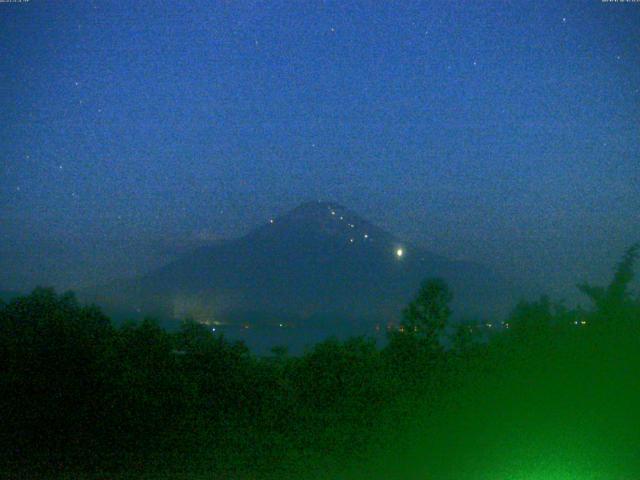 山中湖からの富士山