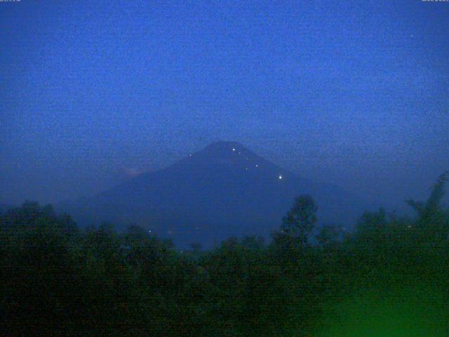山中湖からの富士山