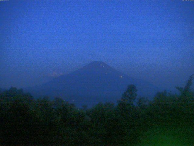 山中湖からの富士山
