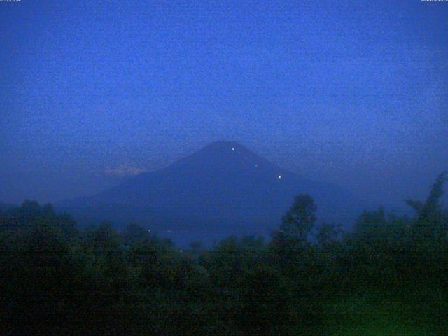 山中湖からの富士山