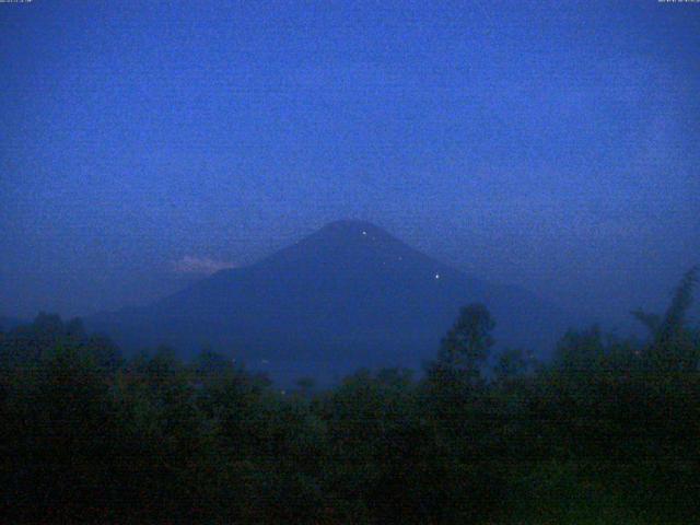 山中湖からの富士山