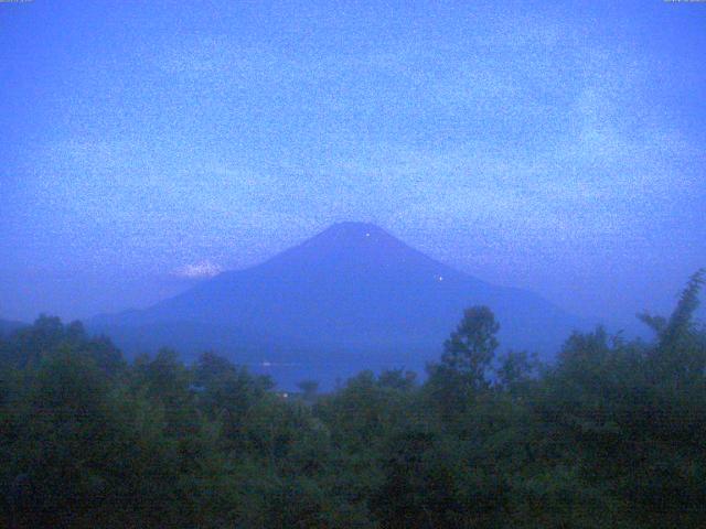 山中湖からの富士山