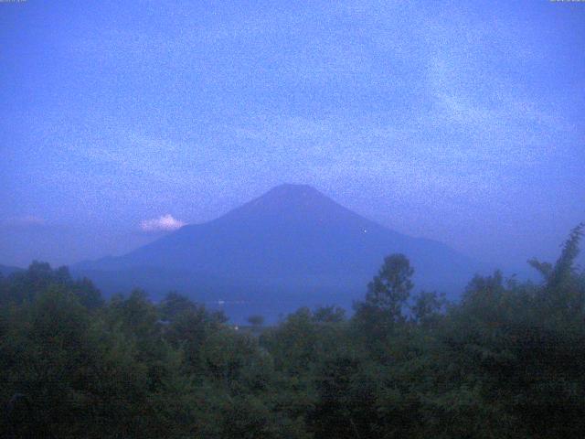 山中湖からの富士山