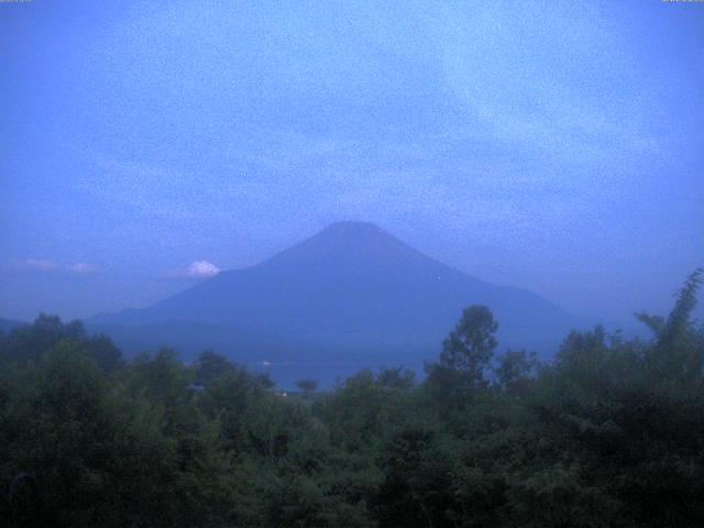 山中湖からの富士山