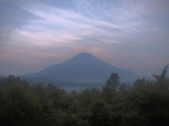山中湖からの富士山