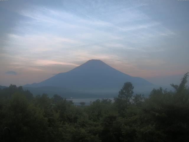 山中湖からの富士山