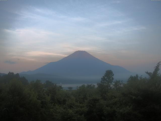 山中湖からの富士山