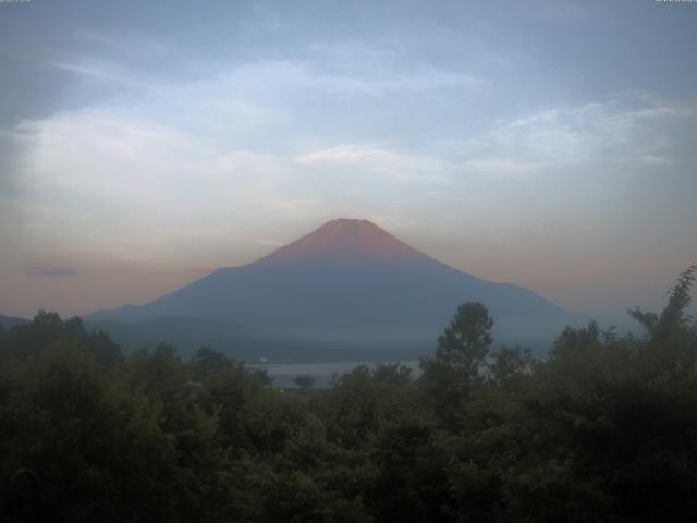 山中湖からの富士山