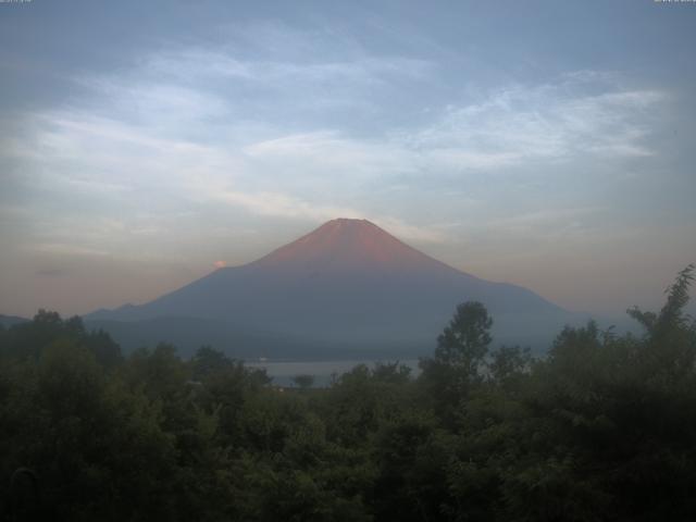 山中湖からの富士山