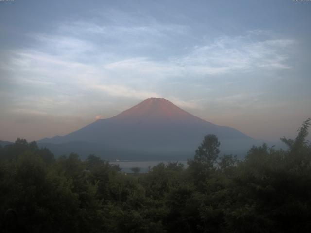 山中湖からの富士山