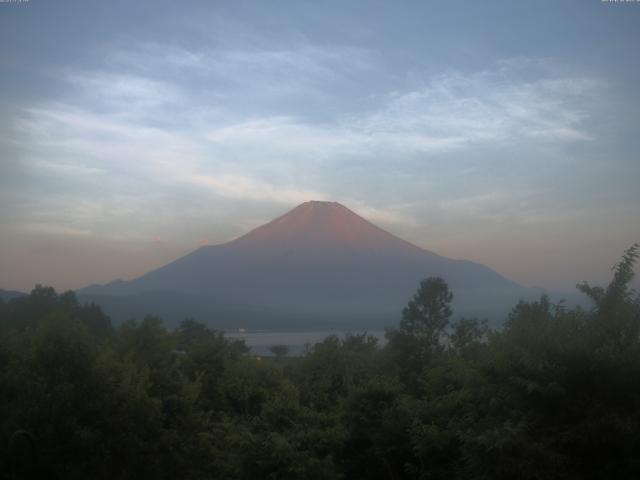 山中湖からの富士山