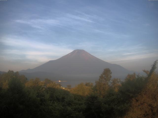 山中湖からの富士山