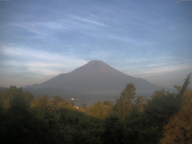 山中湖からの富士山