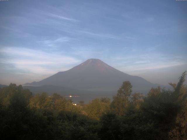 山中湖からの富士山