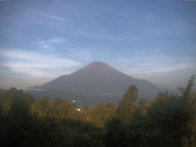 山中湖からの富士山