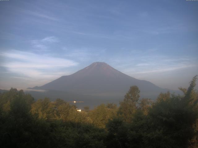 山中湖からの富士山