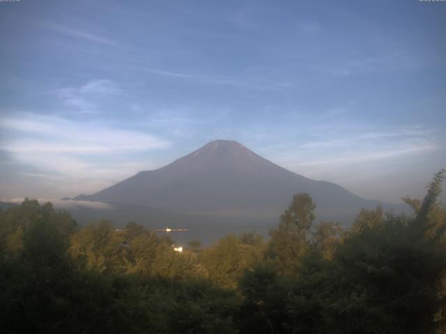 山中湖からの富士山