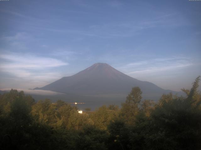 山中湖からの富士山