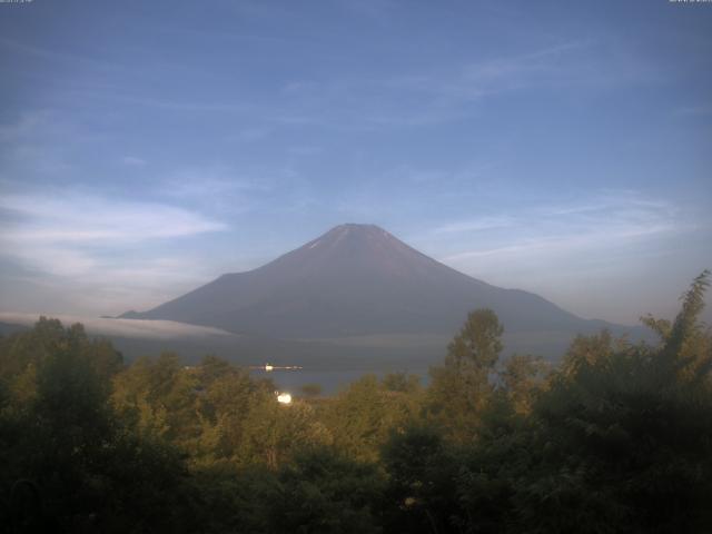 山中湖からの富士山