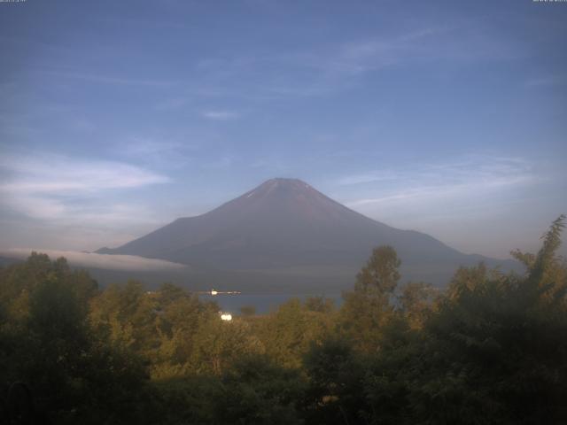 山中湖からの富士山