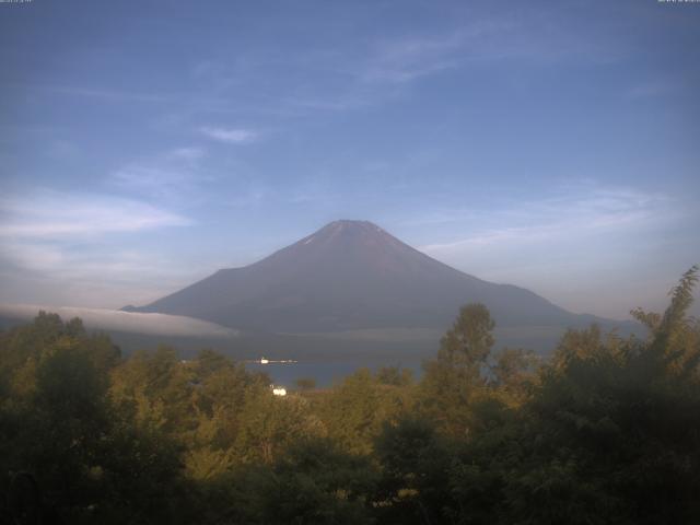 山中湖からの富士山