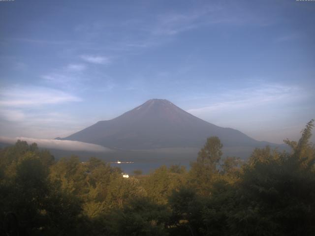 山中湖からの富士山