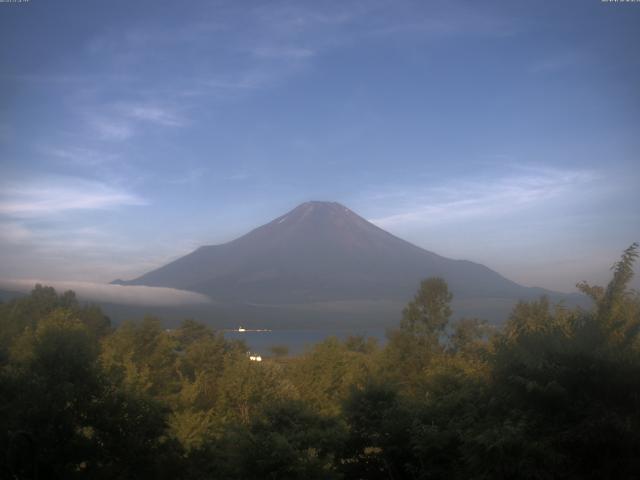 山中湖からの富士山