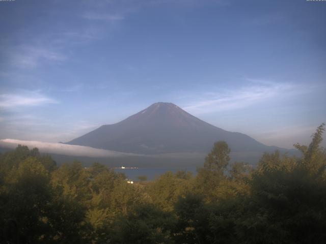 山中湖からの富士山
