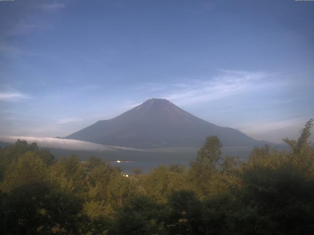 山中湖からの富士山