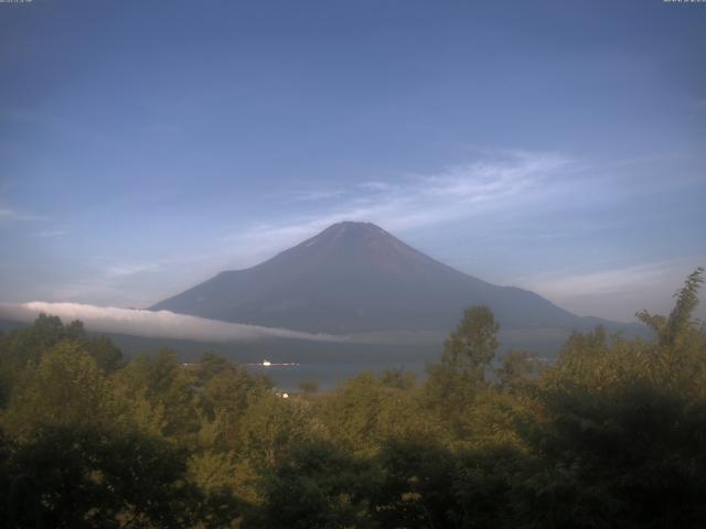 山中湖からの富士山
