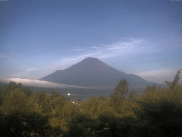 山中湖からの富士山