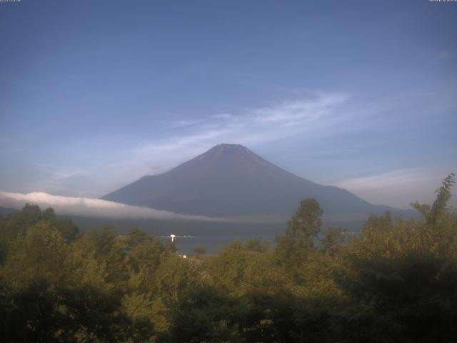山中湖からの富士山