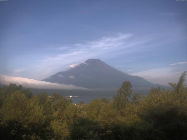 山中湖からの富士山