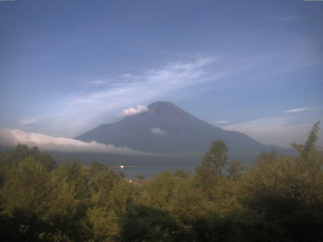 山中湖からの富士山