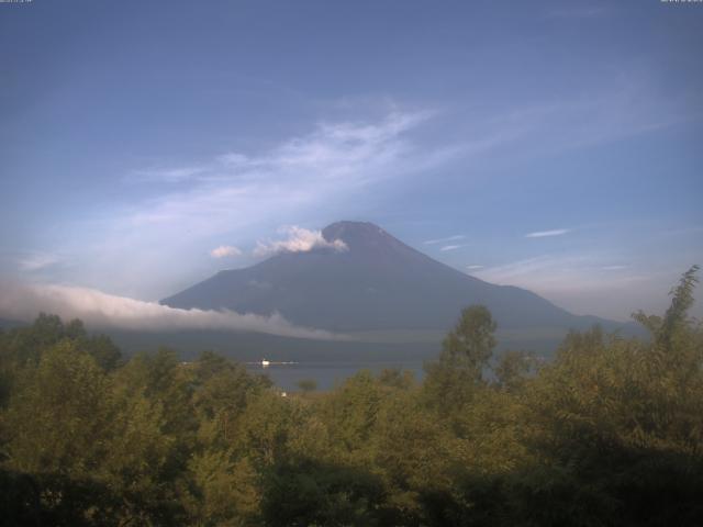 山中湖からの富士山