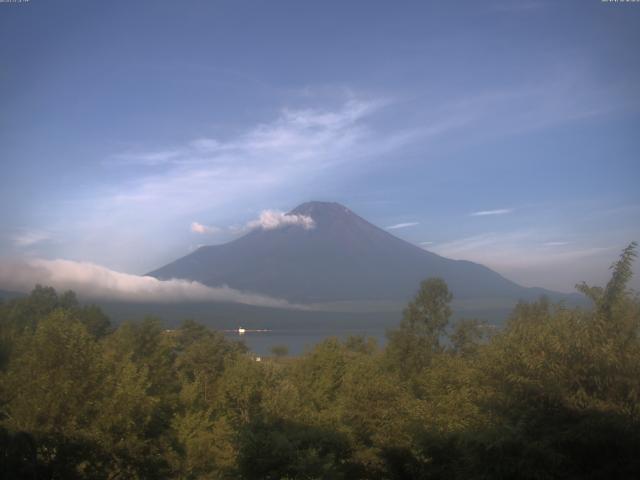 山中湖からの富士山