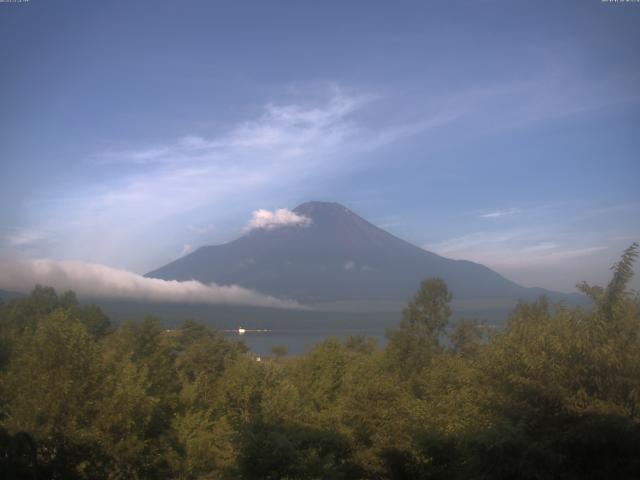山中湖からの富士山