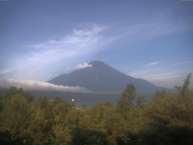山中湖からの富士山