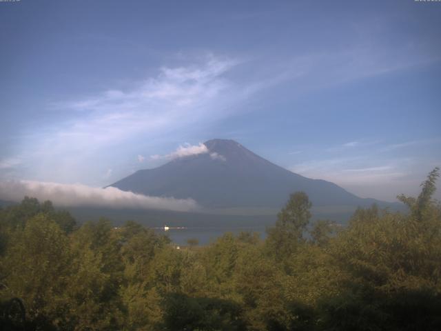山中湖からの富士山