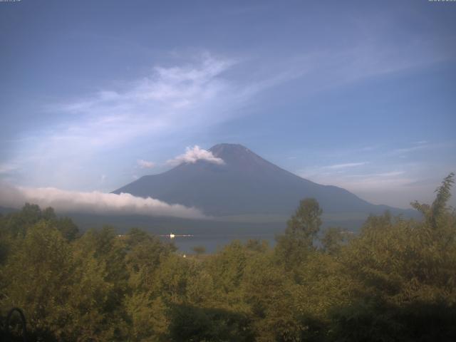 山中湖からの富士山