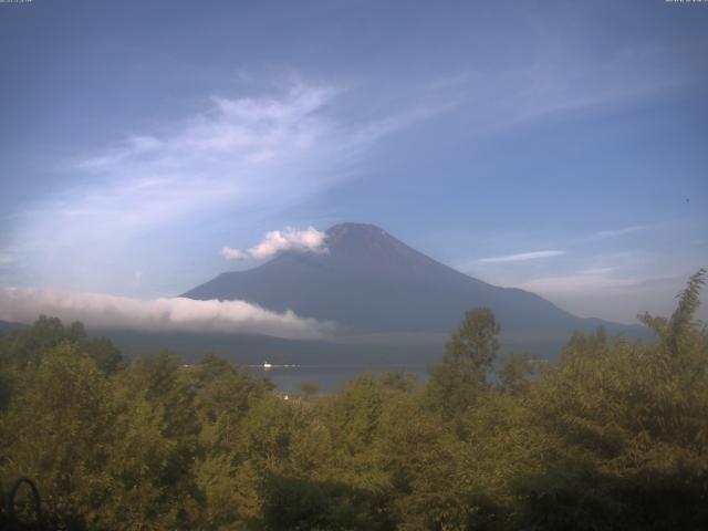 山中湖からの富士山