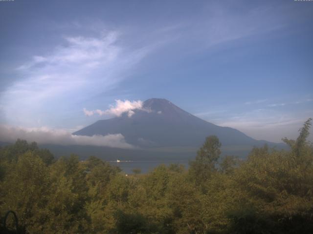 山中湖からの富士山