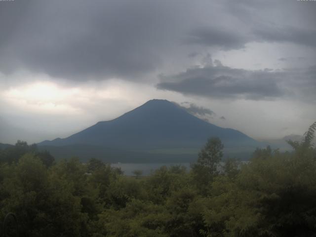 山中湖からの富士山