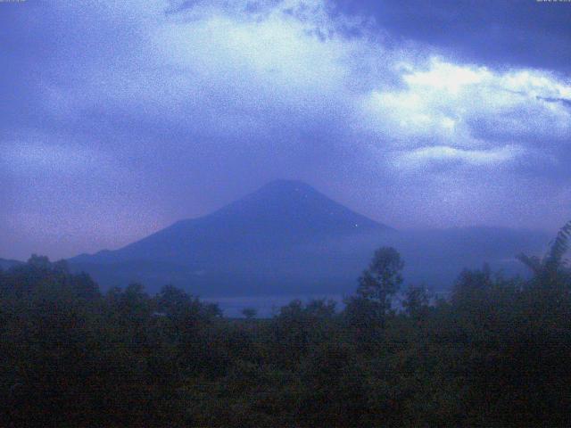 山中湖からの富士山