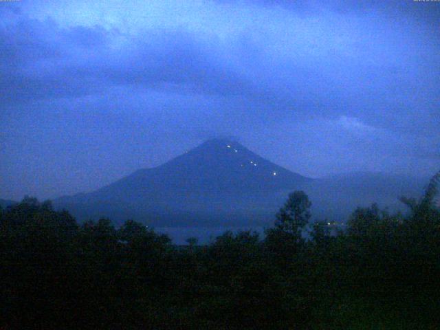 山中湖からの富士山