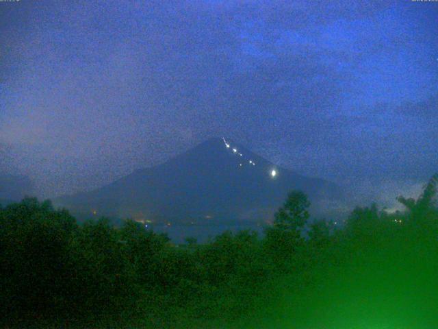 山中湖からの富士山