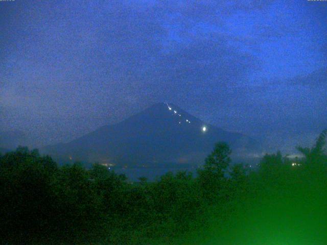 山中湖からの富士山