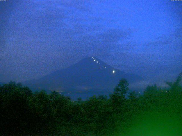 山中湖からの富士山